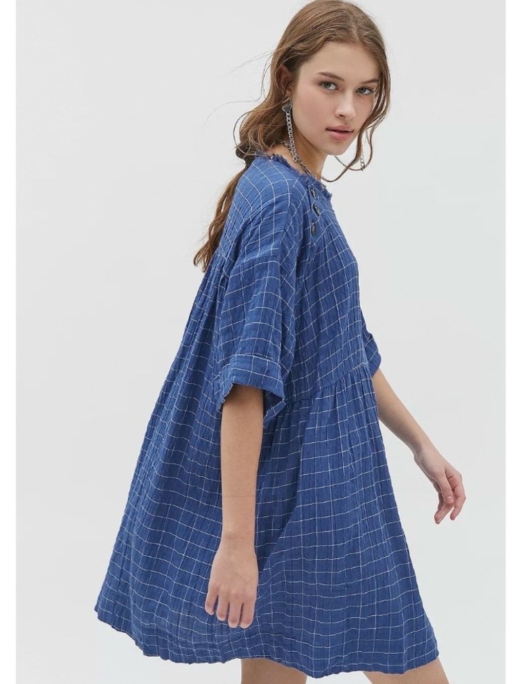 Urban Outfitters Button-Front Dress, EUC